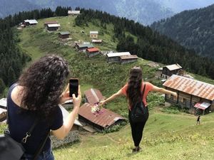 Muhteşem manzaralı yaylalar