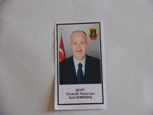 Şehit güvenlik korucusu için tören düzenlendi