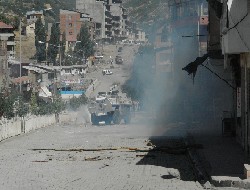 Hakkari'de olaylar çıktı