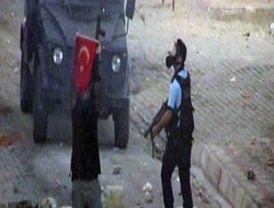 Silopi'de ilginç bir görüntü