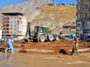 Medeni Sancar caddesi yenileniyor