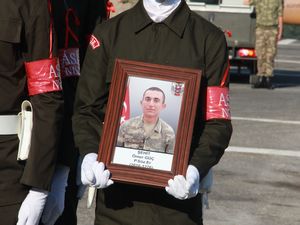 Hakkari şehidi memleketine uğurlandı