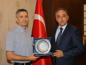 Albay Öztürk'ten Vali Toprak'a veda ziyareti!