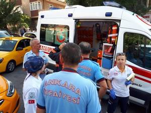 Önce evini ateşe verdi ardından...