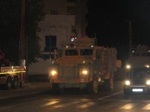 Menbiç sınırına büyük sevkiyat