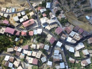 Dağgöl’deki çalışmalar havadan görüntülendi