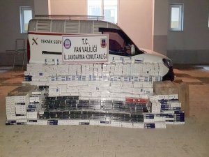 21 bin paket kaçak sigara ele geçirildi