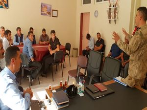 Jandarmadan sürücülere trafik semineri