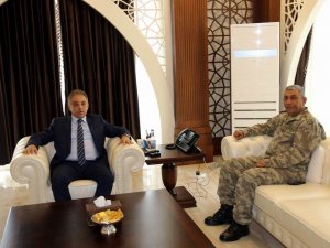Tuğgeneral Kalın’dan Vali Toprak’a ziyaret