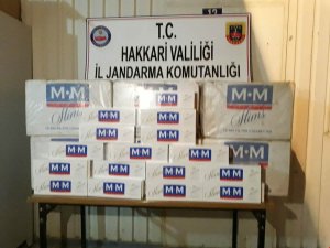 6 bin paket kaçak sigara ele geçirildi