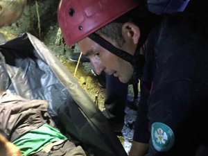 Kayıp koyunu arayan çoban uçurumdan düştü!