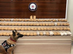 47 kilo 831 gram eroin ele geçirildi