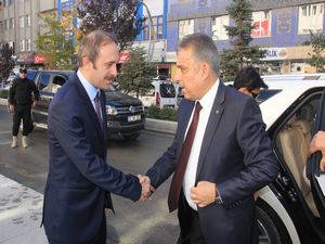 Vali Toprak, Başkan Epcim’e veda ziyareti