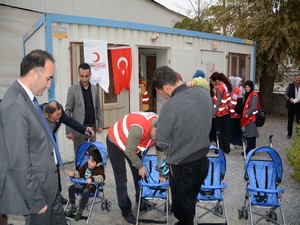Hakkari Kızılay'ından örnek davranış