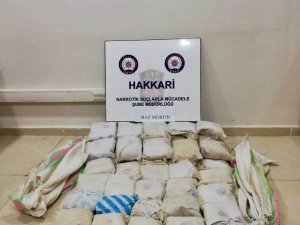 52 kilo 180 gram baz morfin ele geçirildi