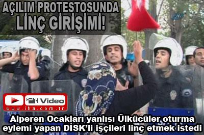 ÜLKÜCÜLER ORTALIĞI KANA BULAMAK İSTEDİ