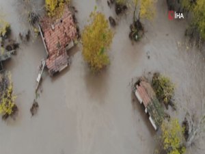 Edirne'yi sel böyle vurdu!