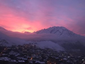 Hakkari’de sabahın ilk ışıkları...