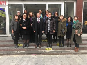 Kadın Derneklerinden Baro Başkanına ziyaret