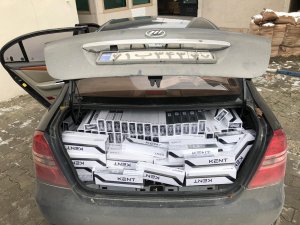 9 bin 800 paket kaçak sigara ele geçirildi
