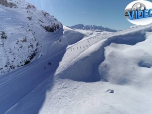 Hakkari kayak merkezi havadan görüntülendi