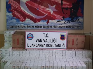 16 bin 500 paket kaçak sigara ele geçirildi