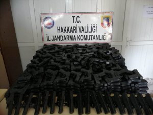 660 adet kurusıkı tabanca ele geçirildi