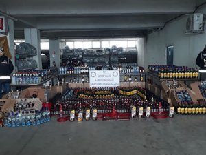 Büyük kaçak içki operasyonu!