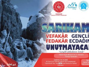 "Sarıkamış şehitlerimizi anma yürüyüşü’ne davet"