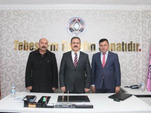 Vali Akbıyık'dan odalar birliğine ziyaret!