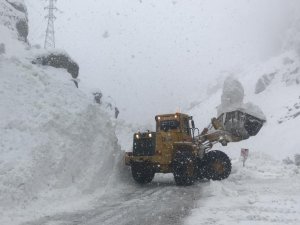 Çığın altında kalmaktan son anda kurtuldular