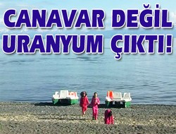 Van Gölü'nden canavar değil uranyum çıktı