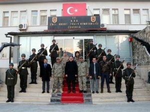 Vali Akbıyık’tan Tuğgeneral Kalın’a ziyaret