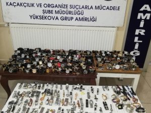 Hakkari il genelinde kaçakçılık operasyonu