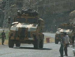Hakkari'de askeri hareketlilik