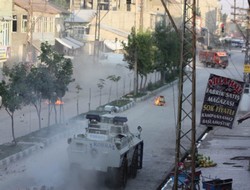 Hakkari'de olaylar çıktı