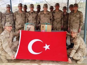 Askerlerden öğrencilere teşekkür mesajı