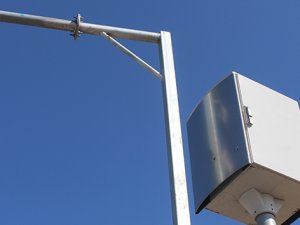 EDS kameraları kurşunlandı