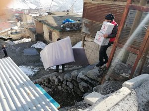 Kızılay’dan Aktaş ailesine yardım eli