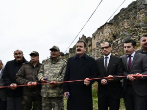 Çukurca'daki tarihi evler turizme kazandırılıyor