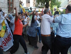 bursa'da tehlikeli gerginlik