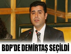 BDP'de Demirtaş seçildi