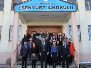 Müdür Canlı'dan okul ziyareti