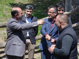 Eşbaşkan Karaman çalışmaları denetledi