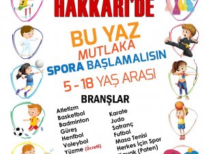 Hakkari’de bu yaz mutlaka spora başlamalısın