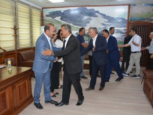 Hakkari Belediyesi'nde Bayramlaşma!