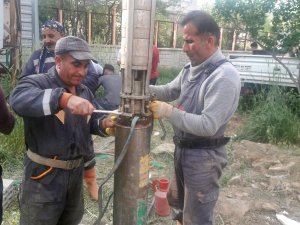 Yüksekova’da arızalanan su sondajı onarıldı