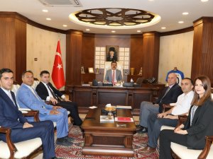 Mikro Kredi Diyarbakır bölge müdürün'den Vali Akbıyık'a ziyaret