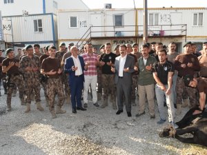 Güvenlik güçlerinin selameti için kurban kesildi