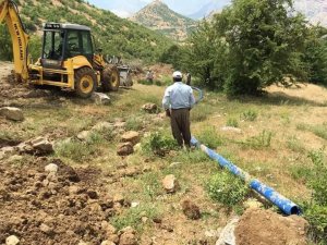 Çukurca’da içme suyu hattı yenileniyor